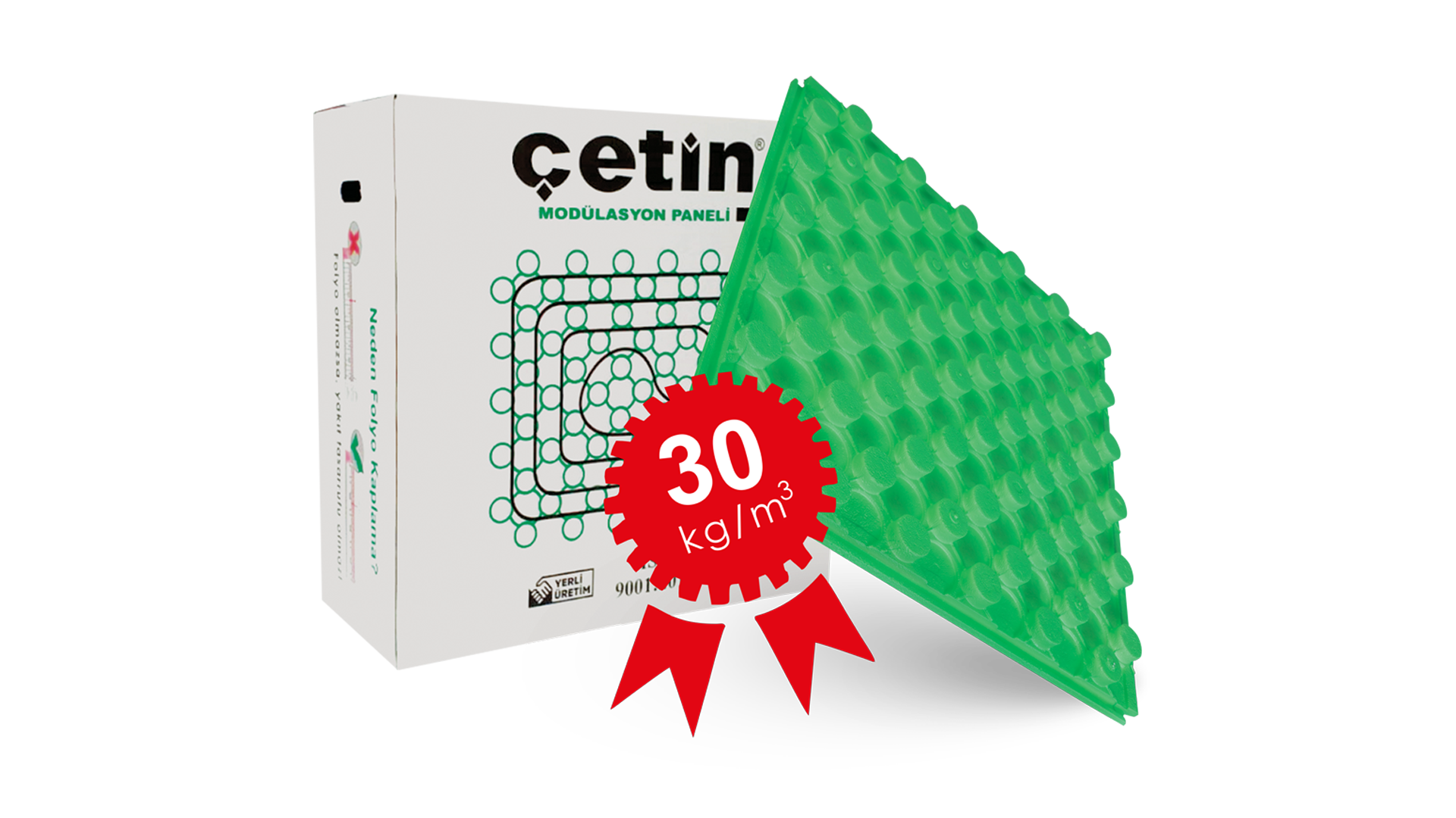 30 Dns Yeşil Folyo Kaplamalı Modülasyon Paneli